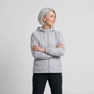 Lightweight Hooded Windbreaker Jacket